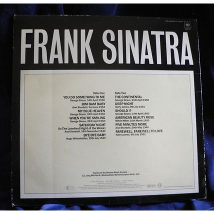 Frank Sinatra – Love Is A Kick