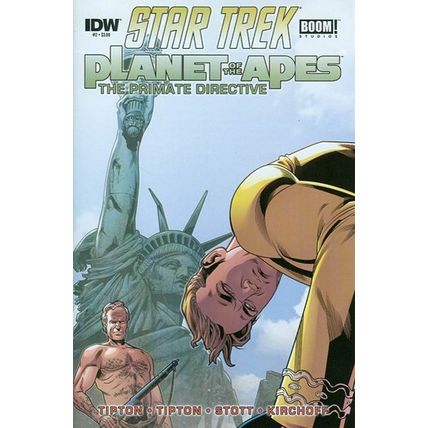 Star Trek/Planet of the Apes (2015 Ltd) # 002 NM (CvrA) MODERN AGE COMICS