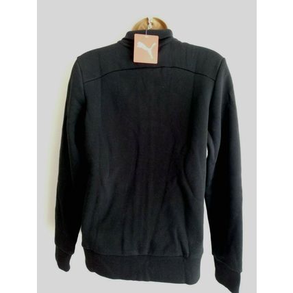 Ladies PUMA Sweat Jacket Black UK Size 12 Small EU40 Virgin active logo - New