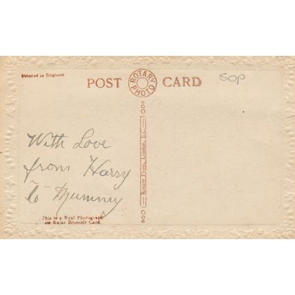 Dog Birthday Greetings Postcard used VGC