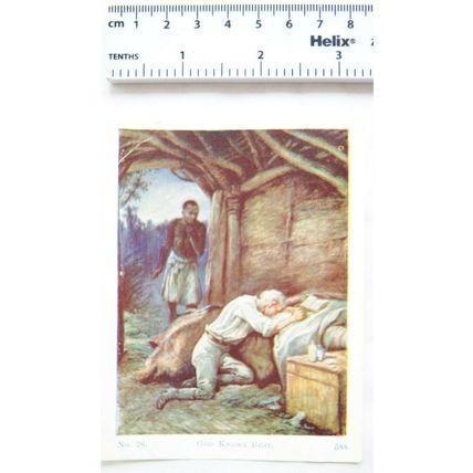 Vintage: Scholar's Lesson Picture Story No. 26 God Knows Best