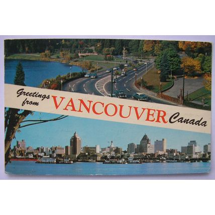 1966 postcard Vancouver, B.C. Canada
