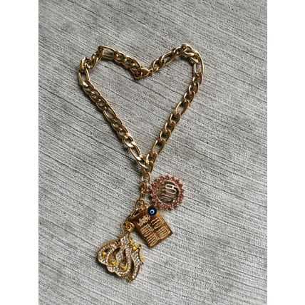 Car Rear View Mirror Hanging Four Qul Allah Pendant Chain Quran Islamic 4 Qul
