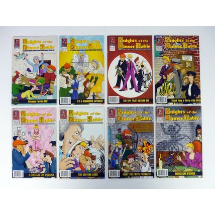 Knights of Dinner Table #44,52,53,54,56,57,59,64 Kenzer & Company VF-NM 2000-02