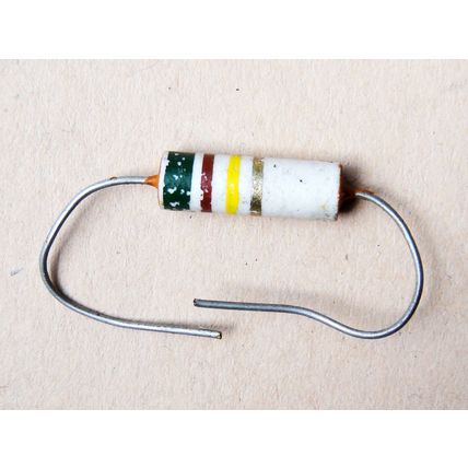 510KΩ Carbon Ceramic Erie 1 Watt Resistors x6. New Old Stock. For Valve Amp