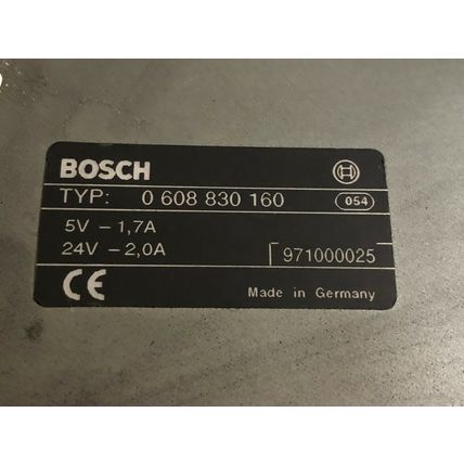 BOSCH 0 608 830 160,REXROTH 0 608 830 160,SE301 TIGHTENING CONTROLLER,SO,HA