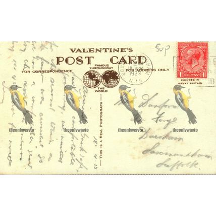 Tower, Liverpool Cathedral, Liverpool, 97691jv Valentine Postcard, 1933