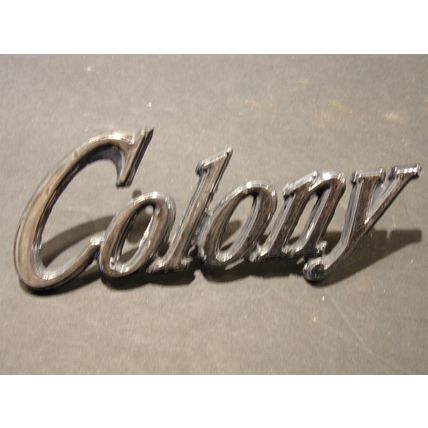 1973 74 75 76 77 78 Mercury Colony Emblem OEM D3MB-71291-A36 AA