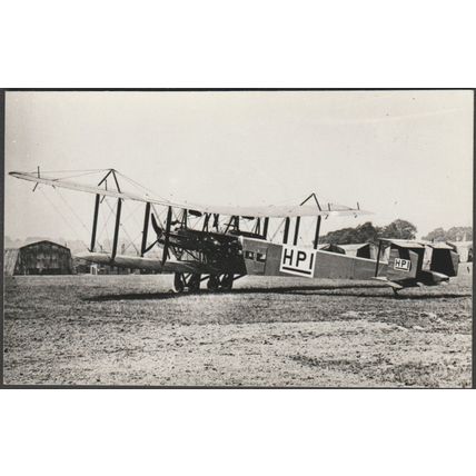 Handley Page HP1 Commercial Air Service, c.1920 - Reproduction Photograph