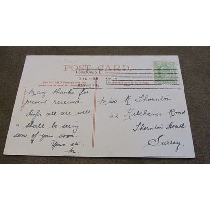1905 fr Postcard - Pantiles by moonlight - Tunbridge Wells, Kent