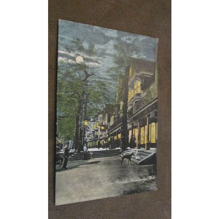 1905 fr Postcard - Pantiles by moonlight - Tunbridge Wells, Kent