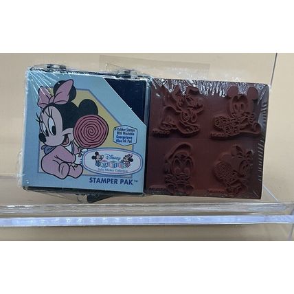 A Very Rare Adorable Vintage New Rubber Stampede Disney Babies Stamp Set