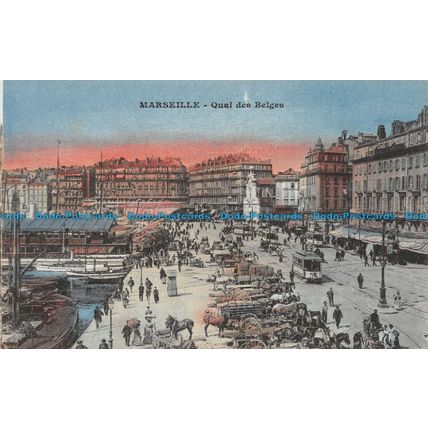 R137619 Marseille. Quai des Belges