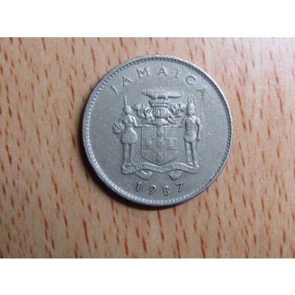 Jamaica 1987 10 Cents Coin