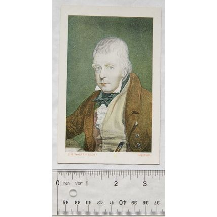 vintage postcard Sir Walter Scott