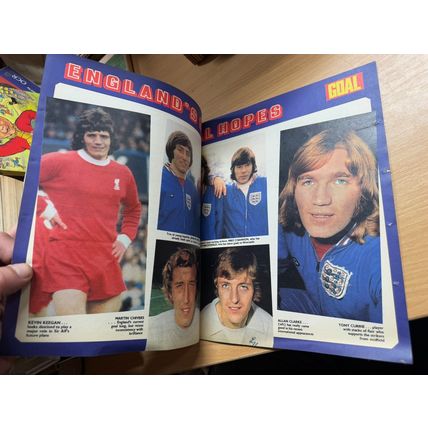 GOAL MAGAZINE #255 21 JULY 1973 UK FOOTBALL MAGAZINE - ENGLAND'S GOAL HOPES (LL)