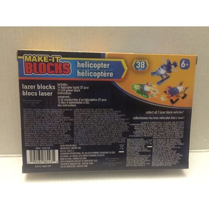 NEW Make It Blocks Lazer Blocks Sets - 103 pieces