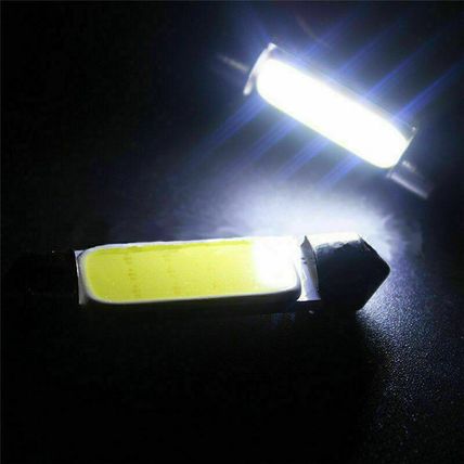 FESTOON BULBS 2x COB LED 42MM 239 272 C5W WHITE NUMBER PLATE/INTERIOR LIGHT