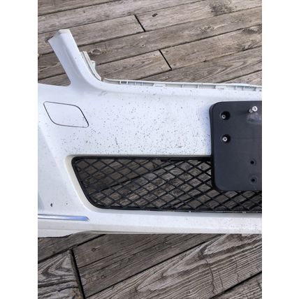 2010-2013 Mercedes Benz E350 Front Bumper + Fog Lights OEM White Local Pickup