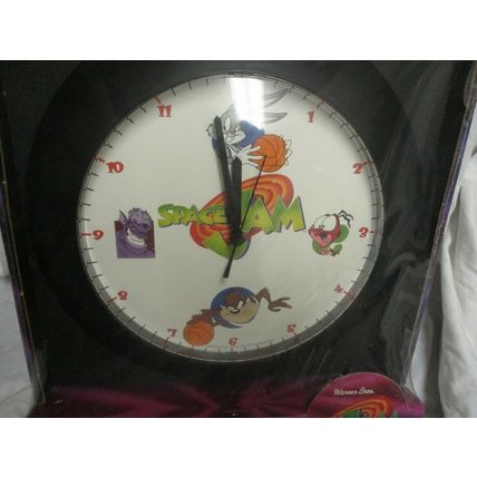 1996 Warner Bros. Space Jam Looney Tunes Wall Clock by Westclox