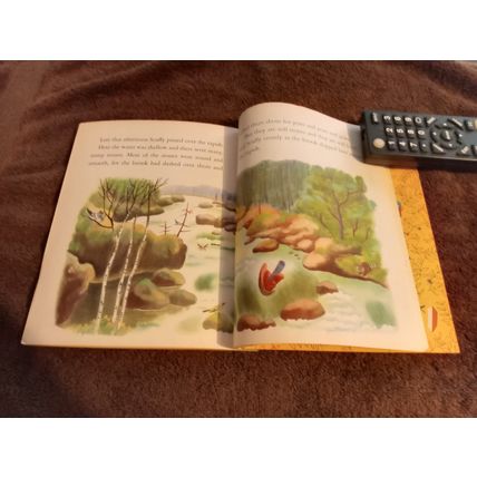 Little Golden Book Scuff The Tugboat (I) Edition FN+ By Gertrude Crampton 1946