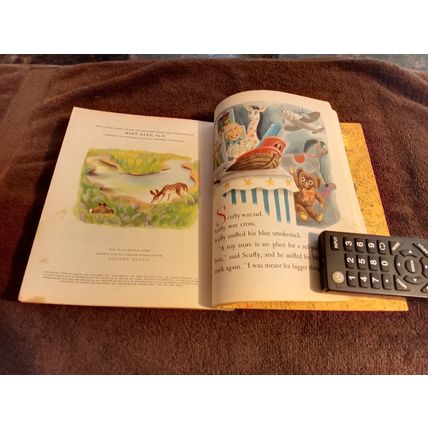 Little Golden Book Scuff The Tugboat (I) Edition FN+ By Gertrude Crampton 1946