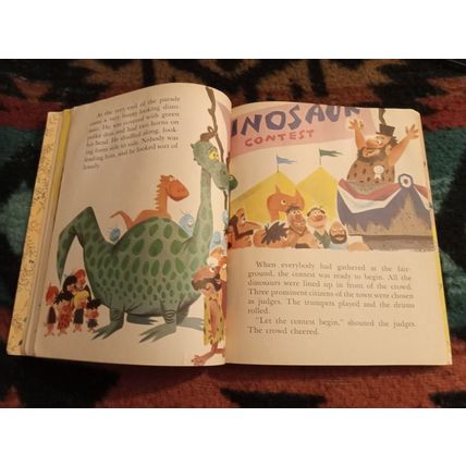 Old Vintage Little Golden Book Hanna Barbera Cave Kids (A) Edition 1963
