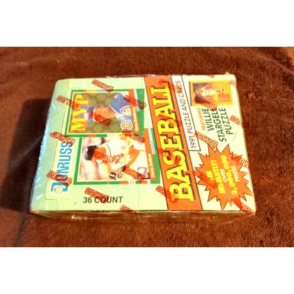 Donruss Series2 1991 Baseball Card Unopened Box 36 Packs Willie Stargell Puzzle