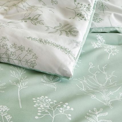 Bedsure Queen Comforter Set - Sage Green Bed Set, 3 Pieces Cute Floral Bedding,