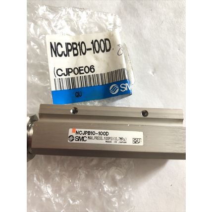 NEW SMC NCJPB10-100D Miniature Cylinder 1" Travel NCJPB10-100D,100PSI,BN