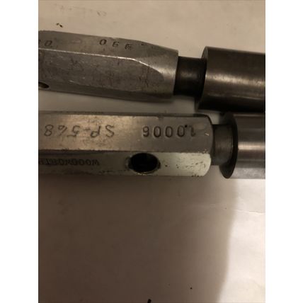LOT THE PIPE MACHINERY GO NO GO PLUG GAGE 1.0006,1.001,.980,.990,SA