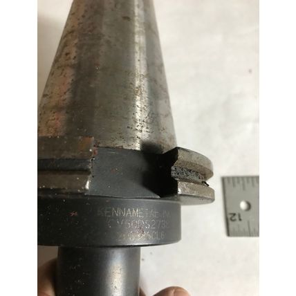 KENNAMETAL CV50DS2738,203386CL6 ADJUSTABLE INSERT BORING TOOL BAR,CAT50 TAPER,AD