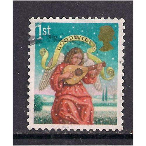 GB 2007 QE2 1st Christmas Angels used SG 2790.( A462 )