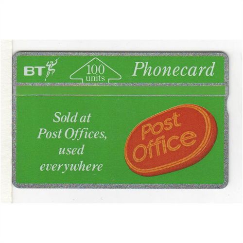 PHONE CARD - BT - POST OFFICE - 100 UNITS