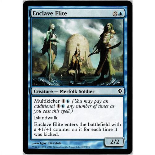 Magic the Gathering - Worldwake - #27/145 - Enclave Elite