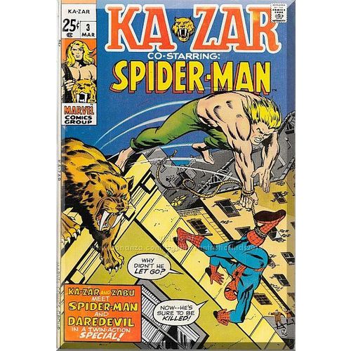 Ka-Zar #3 (1971) *Bronze Age / Marvel Comics / Spider-Man / Daredevil*