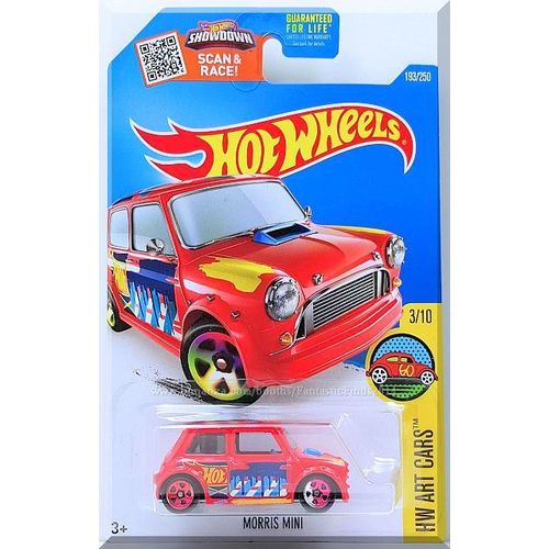 Hot Wheels - Morris Mini: HW Art Cars #3/10 - #193/250 (2016) *Red Edition*