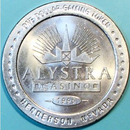 Alystra. $1 Casino Token. Henderson, NV. R31.