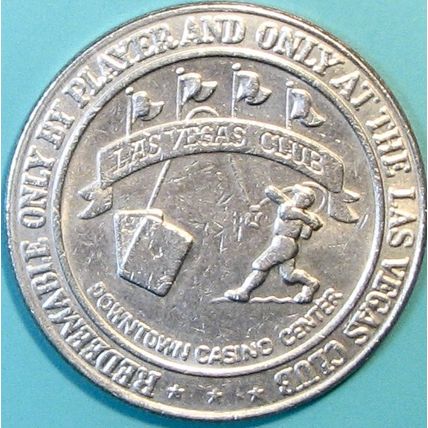 Las Vegas Club. $1 Casino Token. Las Vegas, NV. U25.