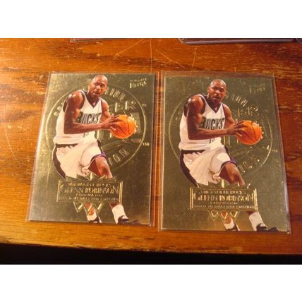 1994-1996, 7- Cards, w/Inserts, GLENN ROBINSON, Bucks