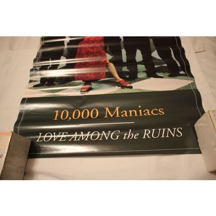 10,000 Maniacs Promo Poster-LOVE AMONG The RUINS