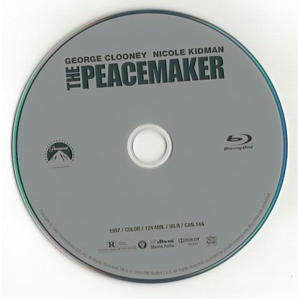 The Peacemaker (Blu-ray disc) George Clooney, Nicole Kidman