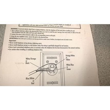 RADIO SHACK GOLD-PLATED RJ-11/RJ-14 WALL PLATE - 279-204 0204