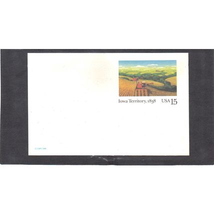 UX123 15c Iowa Territory CV01380