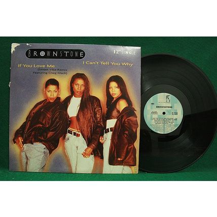 Brownstone - I Can’t Tell You Why/If You Love Me - 12” Single - 49 77865 - NM