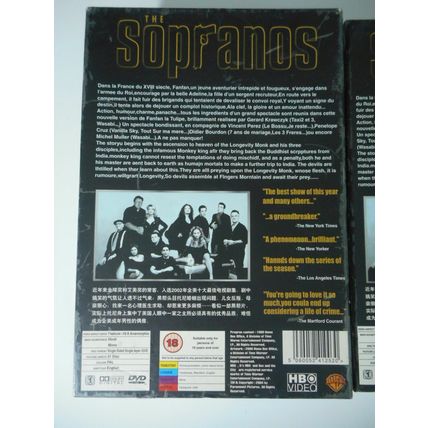 Sopranos 31 DVD Set Ar3 Volym 1.4 Avsnitt 1.13 Hindi Cantonese Mandarin English