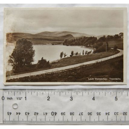 vintage postcard Loch Venachar, Trossachs