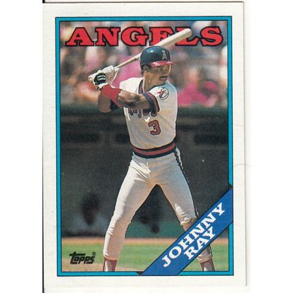 1988 Topps baseball card 115 Johnny Ray