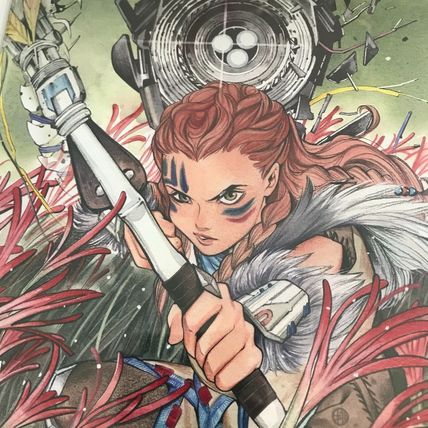 2020 Titan Comics Horizon Zero Dawn Momoko Variant Cover #1