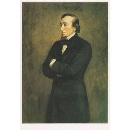 Benjamin Disraeli National Portrait Gallery Award Exhibit Postcard